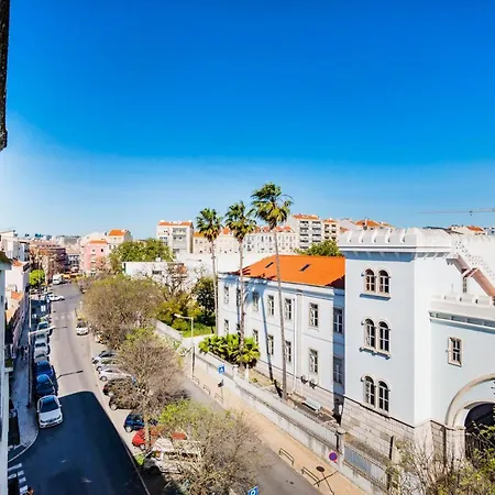 Appartement Bright & Beautiful Floor Graca Flat Lisboa