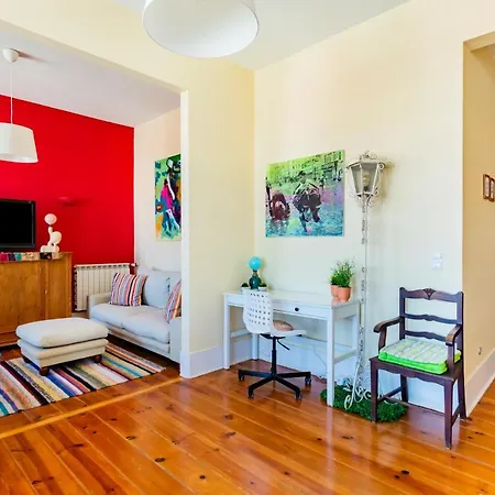 Bright & Beautiful Floor Graca Flat Appartement Lisboa